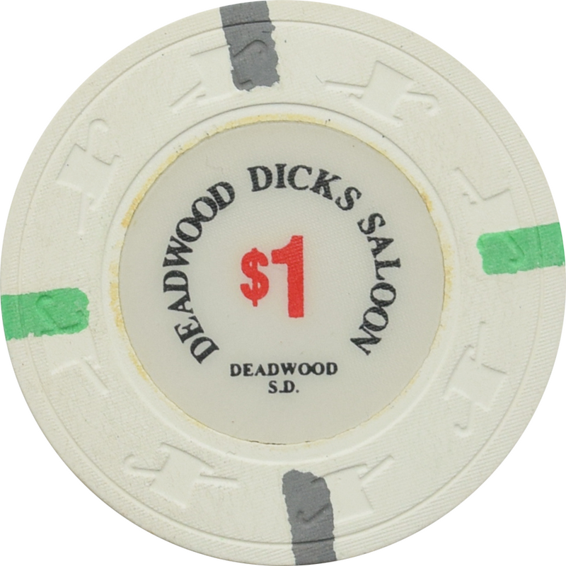 Deadwood Dick's Casino Deadwood South Dakota $1 Chip