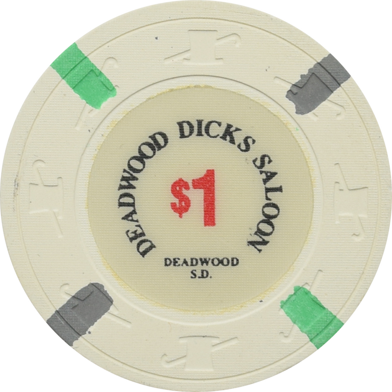 Deadwood Dick's Casino Deadwood South Dakota $1 Chip