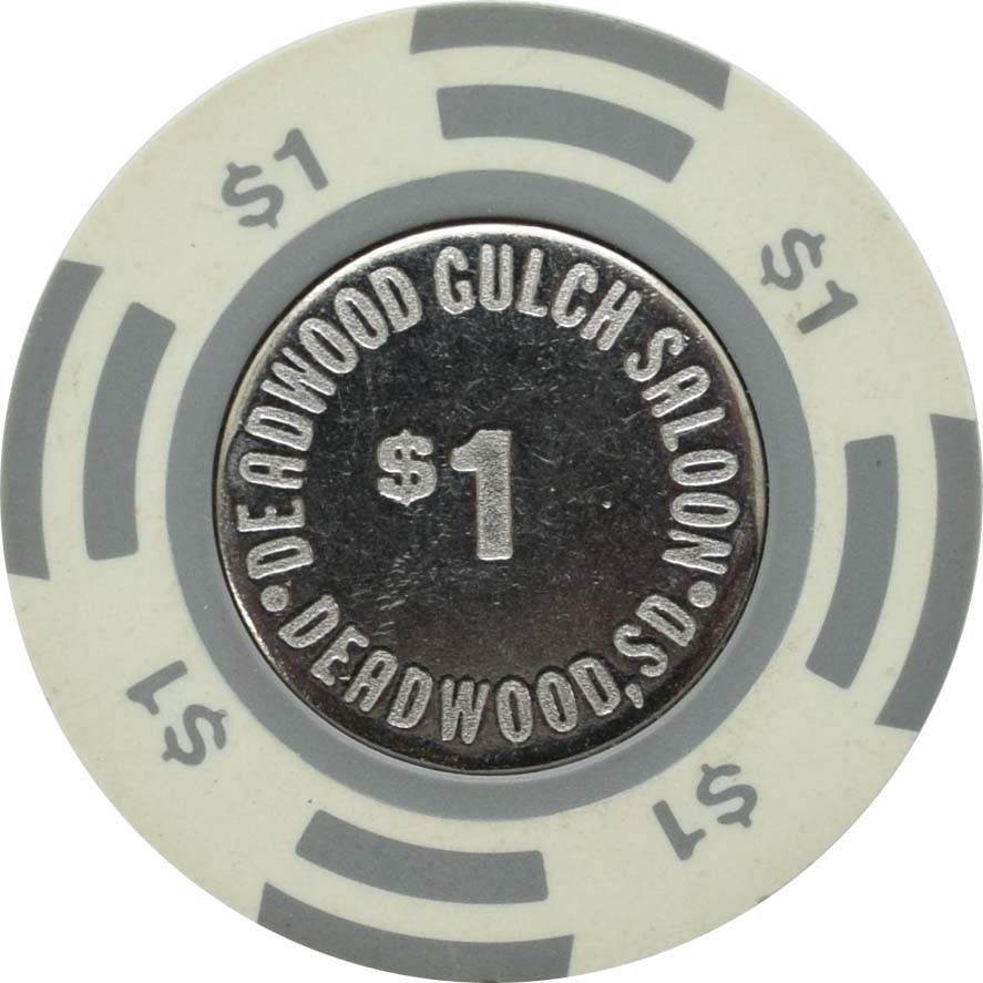 Deadwood Gulch Saloon Casino Deadwood South Dakota $1 Chip