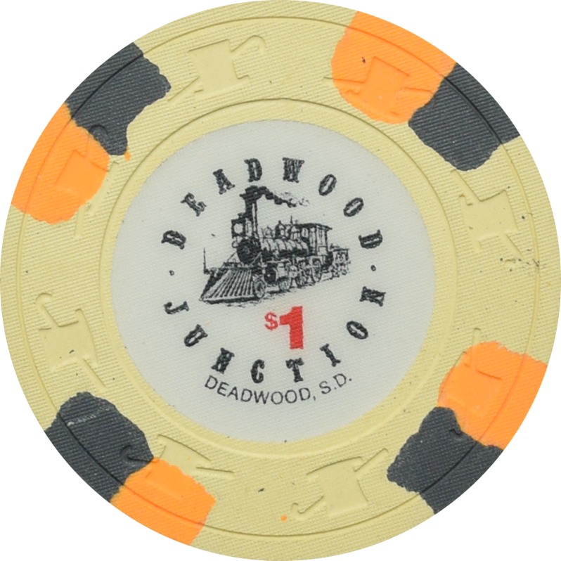 Deadwood Junction Casino Deadwood South Dakota $1 Chip