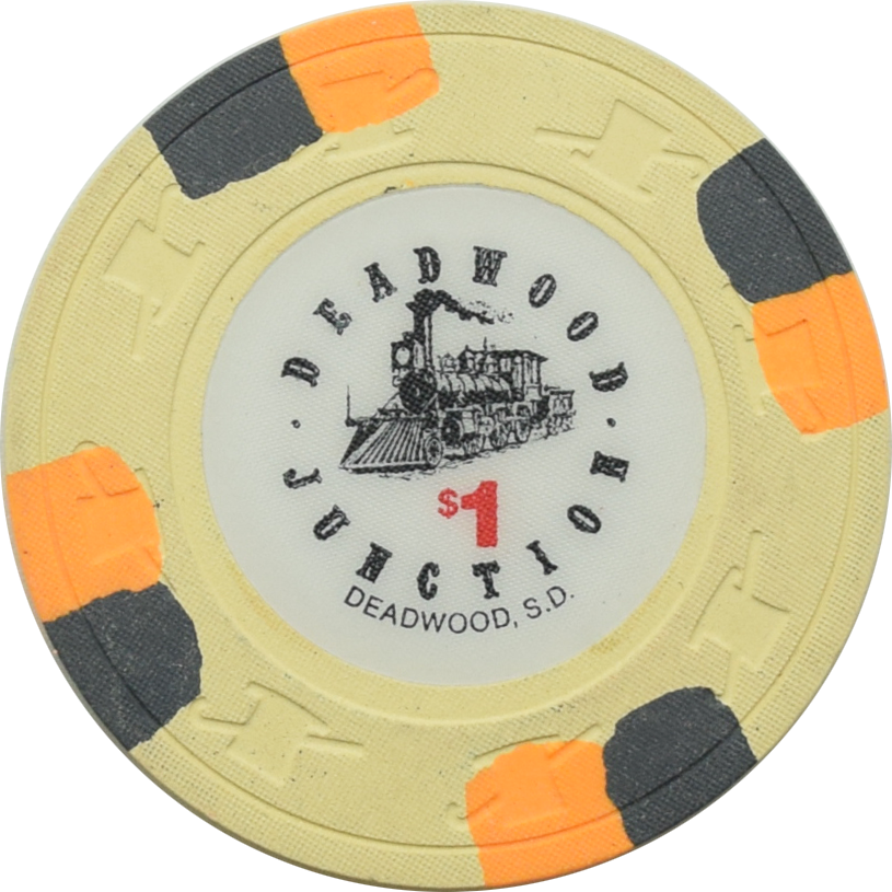 Deadwood Junction Casino Deadwood South Dakota $1 Chip