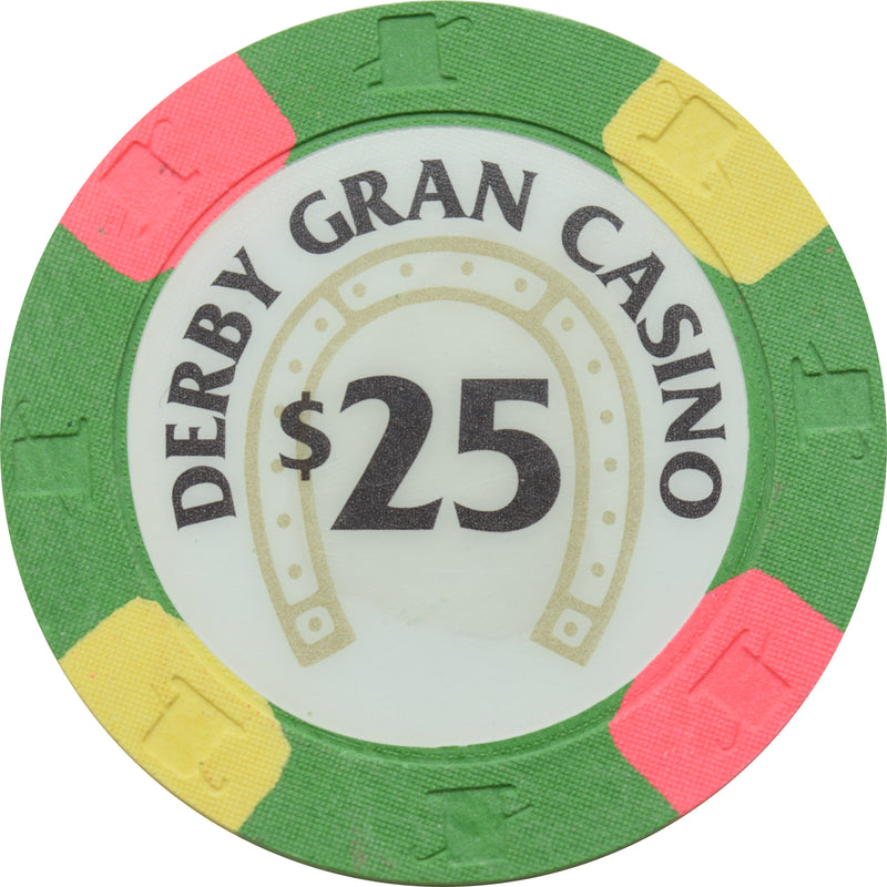 Derby Gran Casino Lima Peru $25 Chip