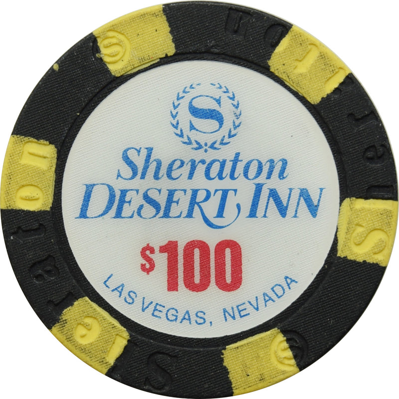 Desert Inn Sheraton Casino Las Vegas Nevada $100 Chip 1994