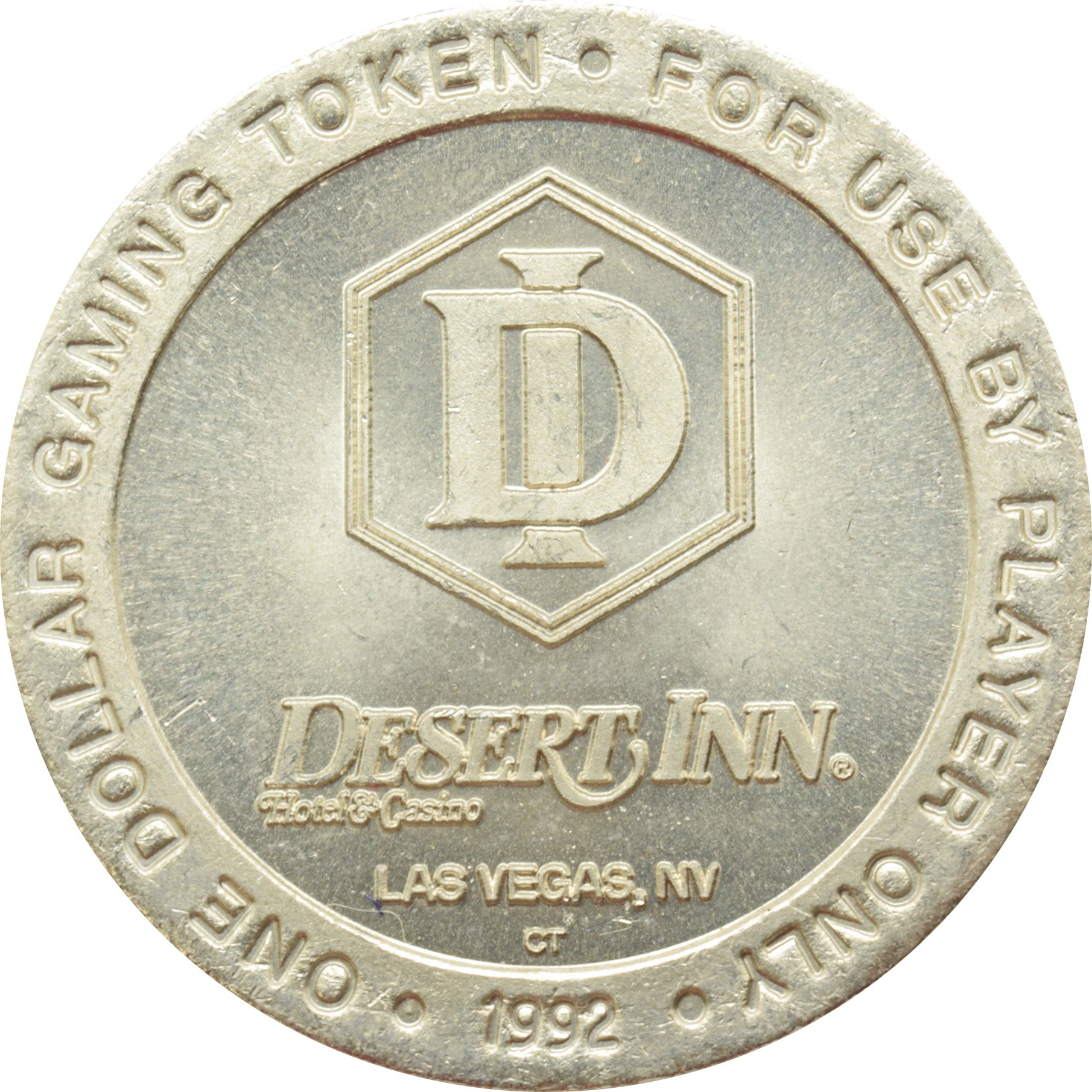 Desert Inn Casino Las Vegas Nevada $1 Token 1992