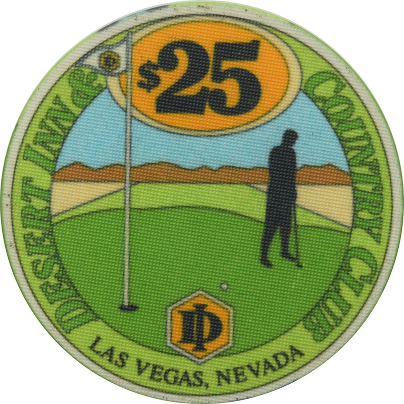 Desert Inn Casino Las Vegas Nevada $25 Chip 1991