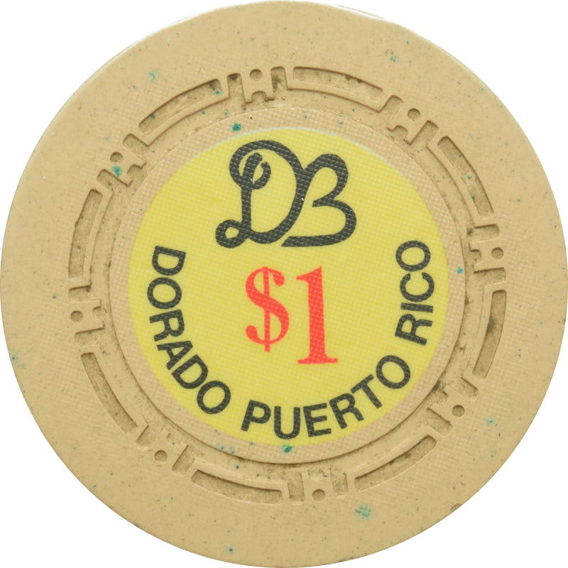 Dorado Beach Casino Dorado Puerto Rico $1 H.C.E Chip