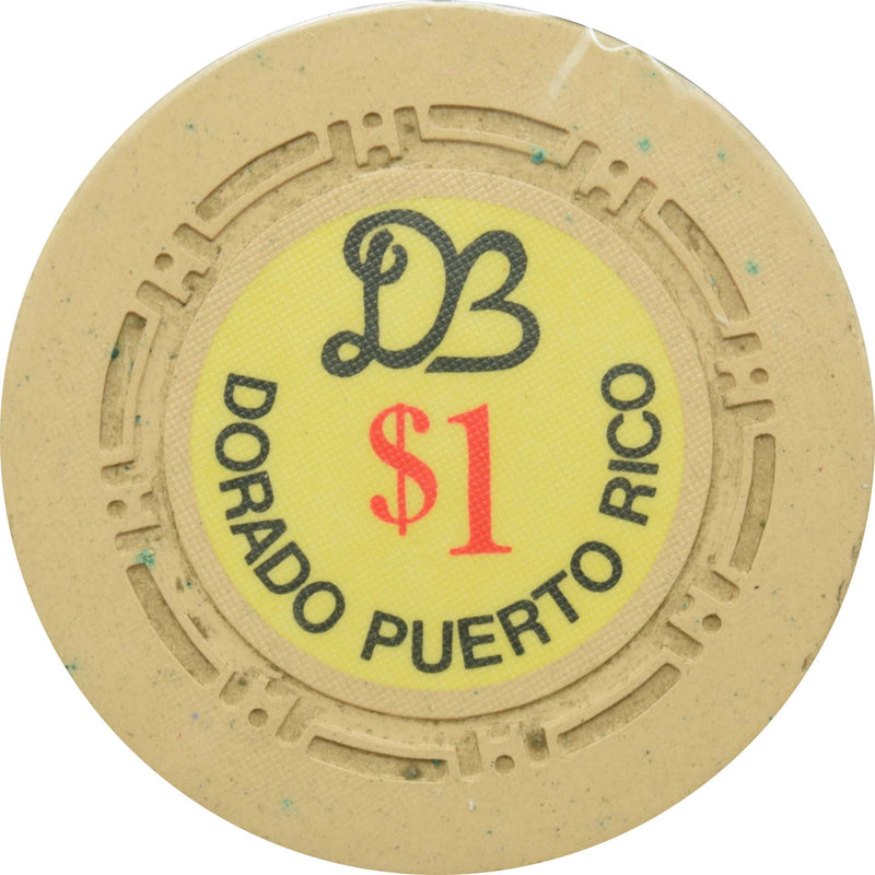 Dorado Beach Casino Dorado Puerto Rico $1 H.C.E Chip
