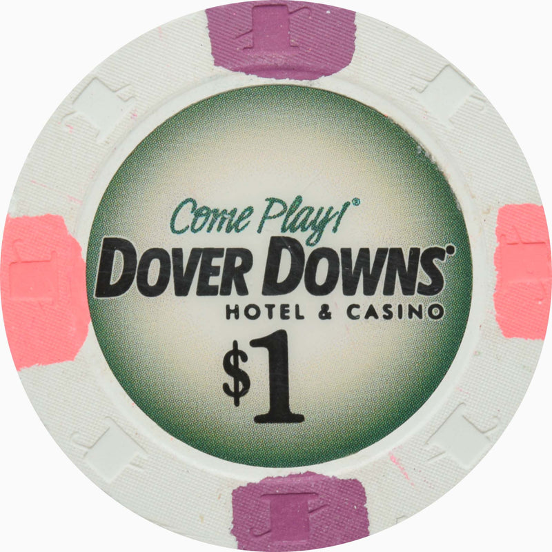 Dover Downs Hotel & Casino Dover Delaware $1 Chip