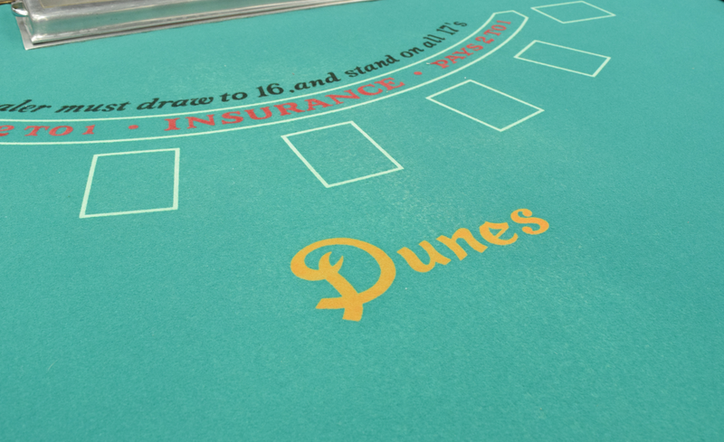 Dunes Casino Las Vegas Nevada Used Blackjack Table