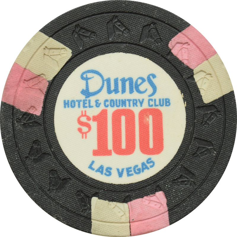 Dunes Casino Las Vegas Nevada $100 Chip 1961