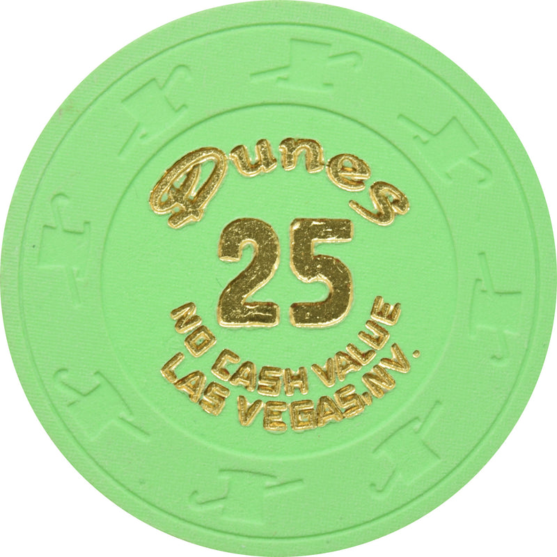 Dunes Casino Las Vegas Nevada $25 NCV Chip 1980s