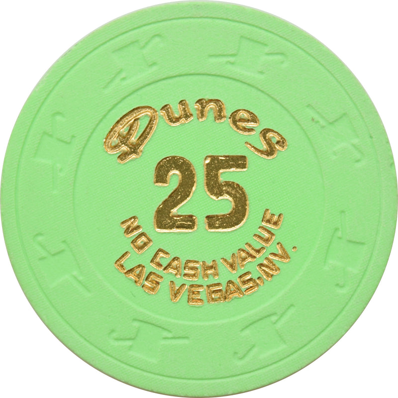 Dunes Casino Las Vegas Nevada $25 NCV Chip 1980s