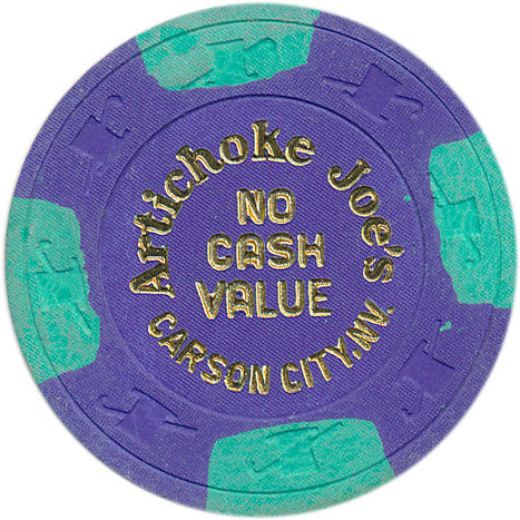 Artichoke Joe's Casino Carson City Nevada $25 NCV Chip 1980
