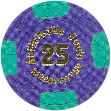 Artichoke Joe's Casino Carson City Nevada $25 NCV Chip 1980