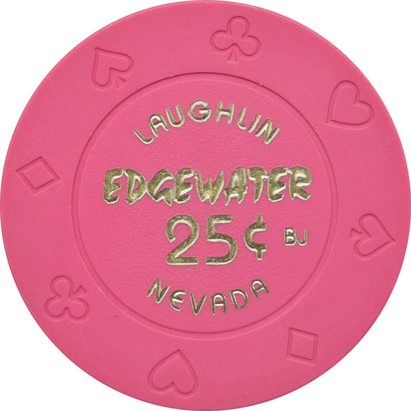 Edgewater Casino Laughlin Nevada 25 Cent Chip 2001