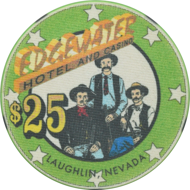Edgewater Casino Laughlin Nevada $25 Chip 1995