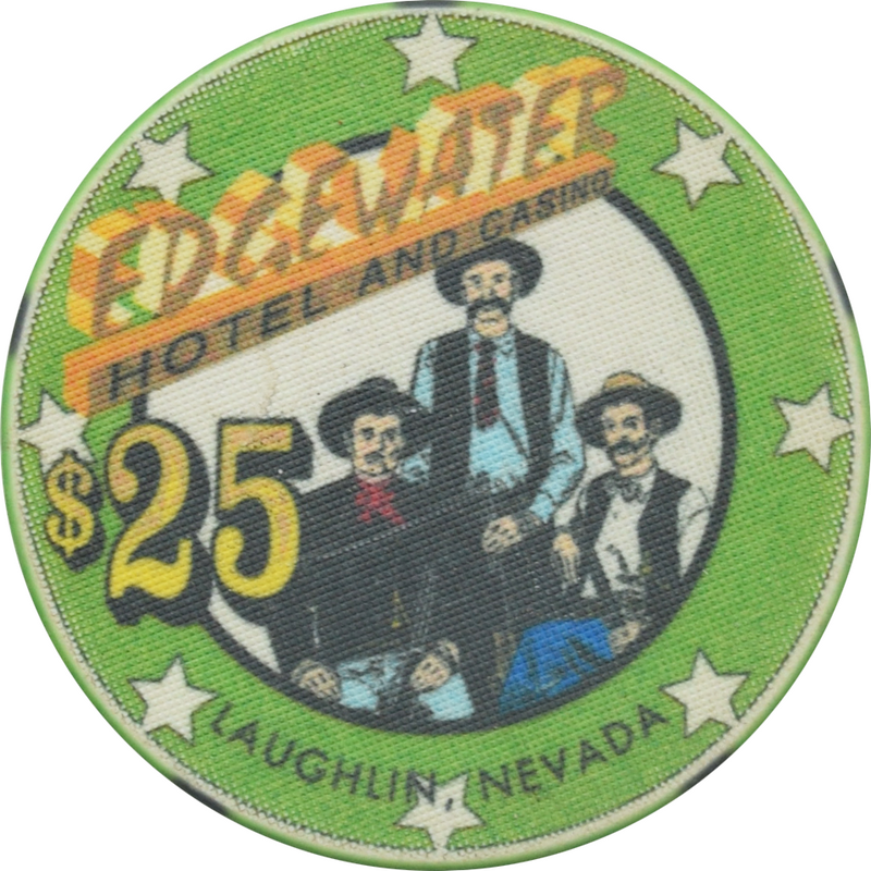 Edgewater Casino Laughlin Nevada $25 Chip 1995