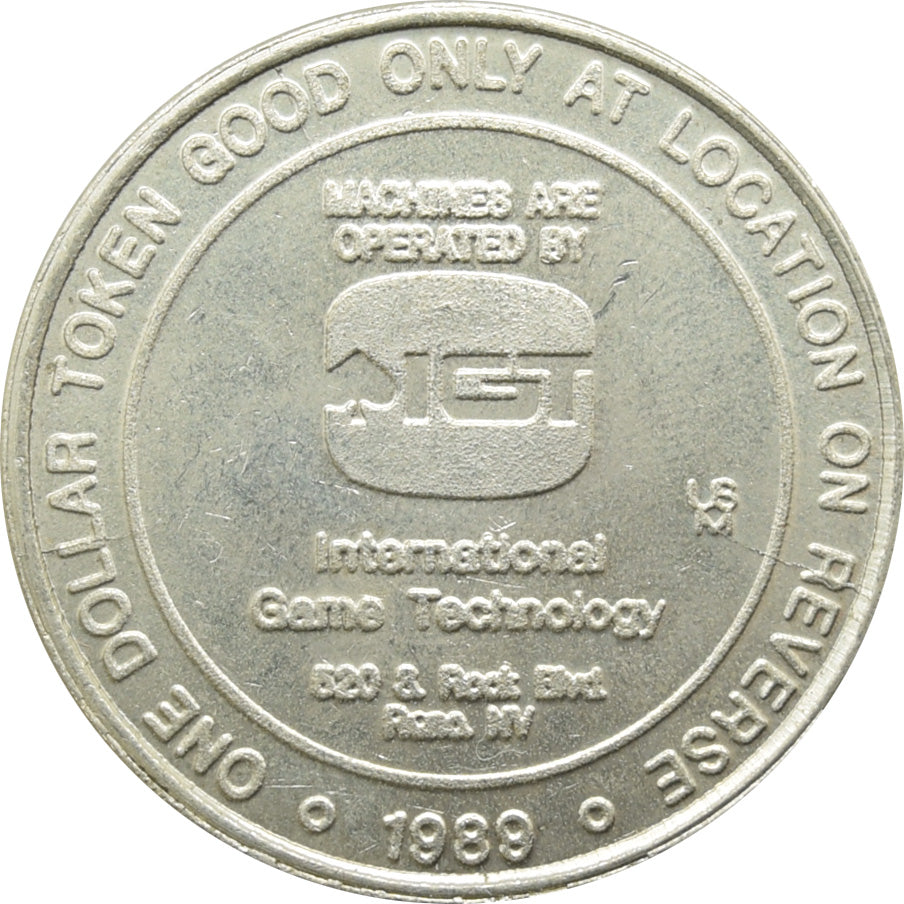 El Cortez Lounge Reno NV $1 Token 1990