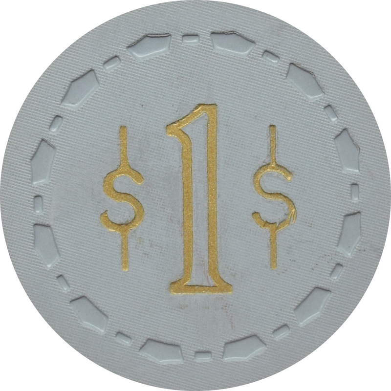 El Cortez Casino Las Vegas Nevada $1 WMK Chip 1948