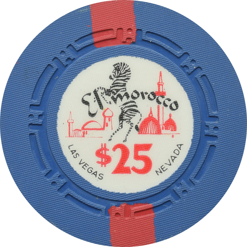 El Morocco Club Casino Las Vegas Nevada $25 Chip 1950s