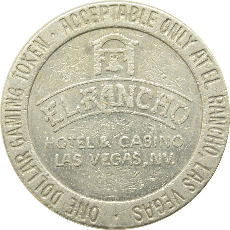 El Rancho Casino Las Vegas Nevada $1 Token 1982