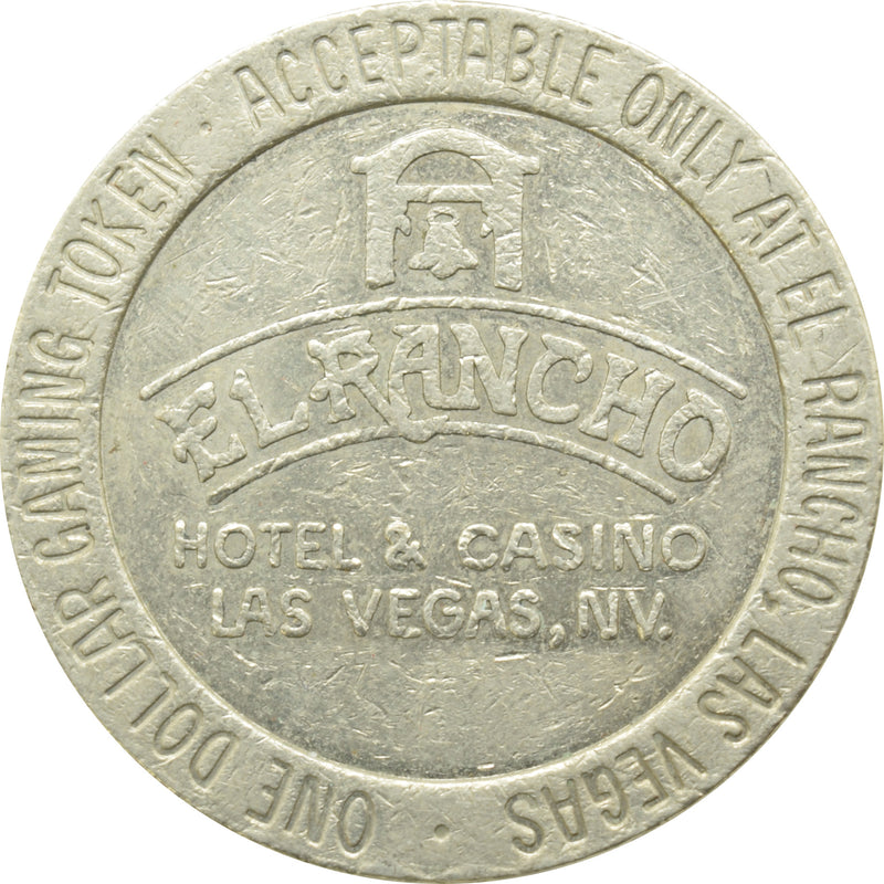 El Rancho Casino Las Vegas Nevada $1 Token 1982