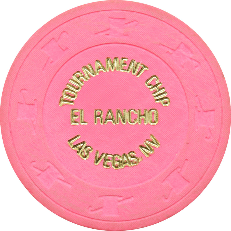 El Rancho Casino Las Vegas Nevada Pink Tournament Chip 1980s