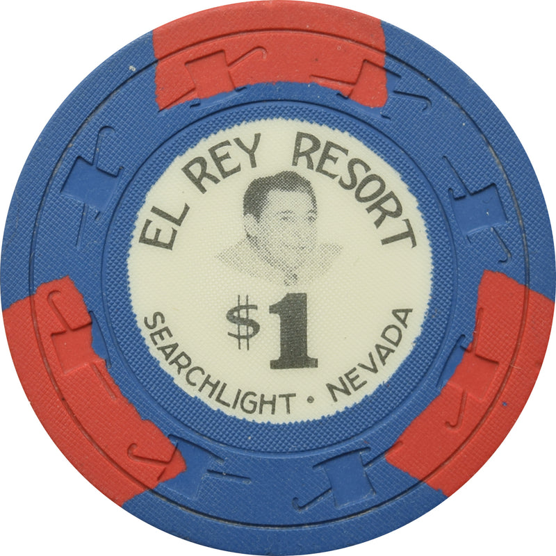 El Rey Resort Casino Seachlight Nevada $1 Chip 1960
