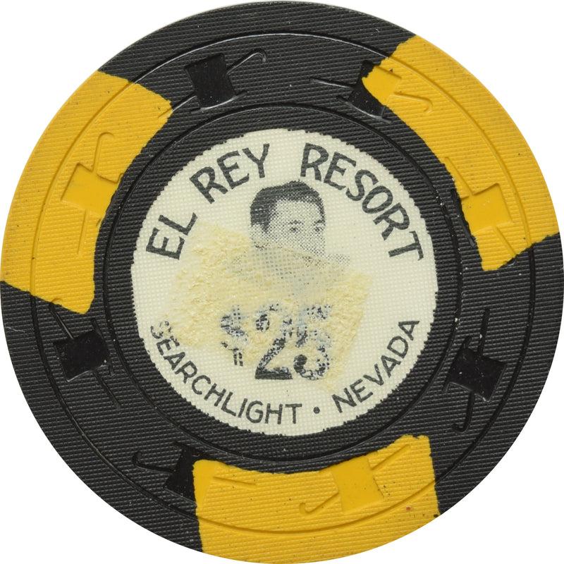 El Rey Resort Casino Seachlight Nevada $25 Chip 1960