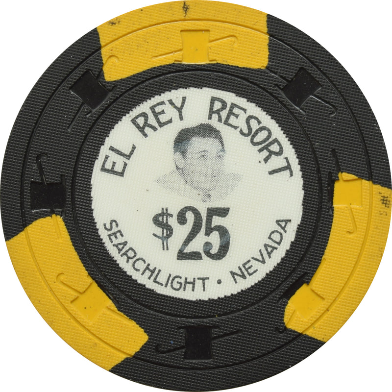 El Rey Resort Casino Seachlight Nevada $25 Chip 1960