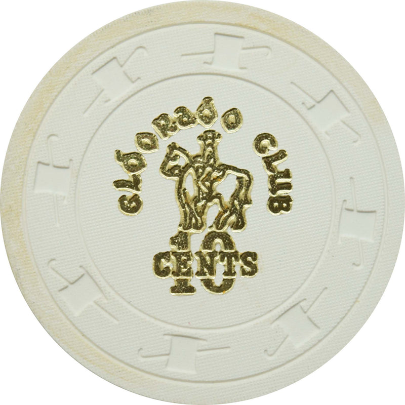 Eldorado Club Casino Gardena California 10 Cent Chip