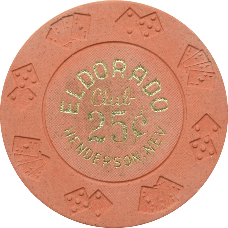 Eldorado Casino Henderson Nevada 25 Cent Chip 1965
