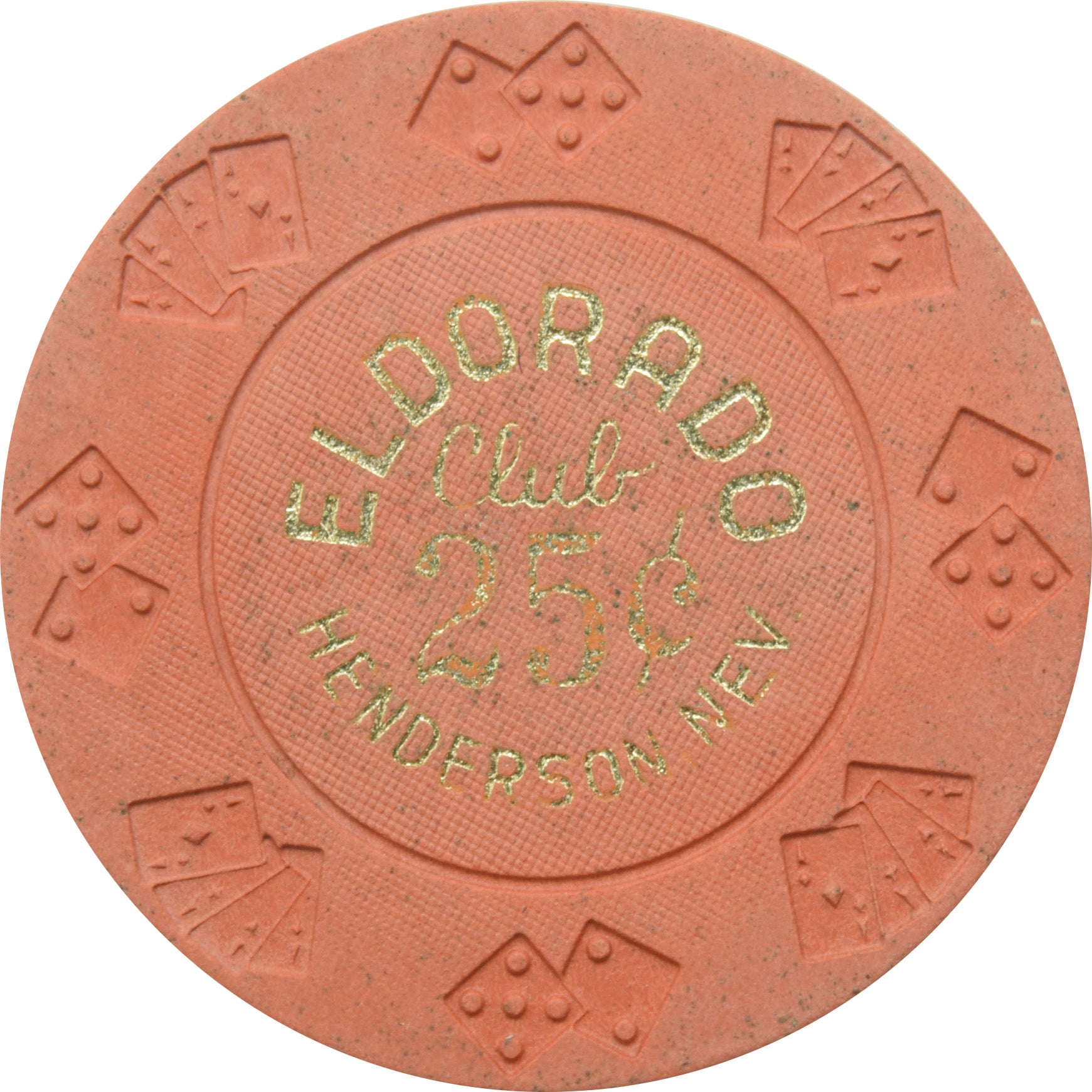 Eldorado Casino Henderson Nevada 25 Cent Chip 1965