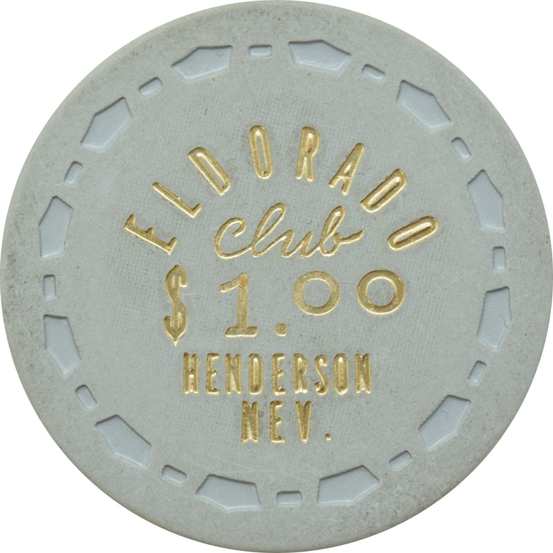 Eldorado Casino Henderson Nevada $1 Chip 1964