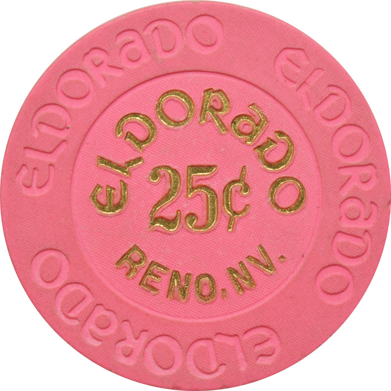 Eldorado Casino Reno Nevada 25 Cent Chip 1986