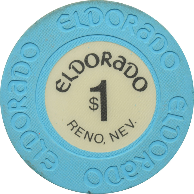 Eldorado Casino Reno Nevada $1 Chip 1980