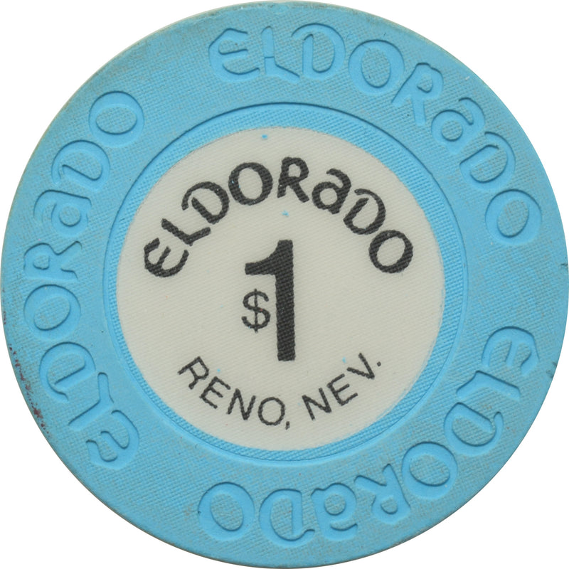 Eldorado Casino Reno Nevada $1 Chip 1980