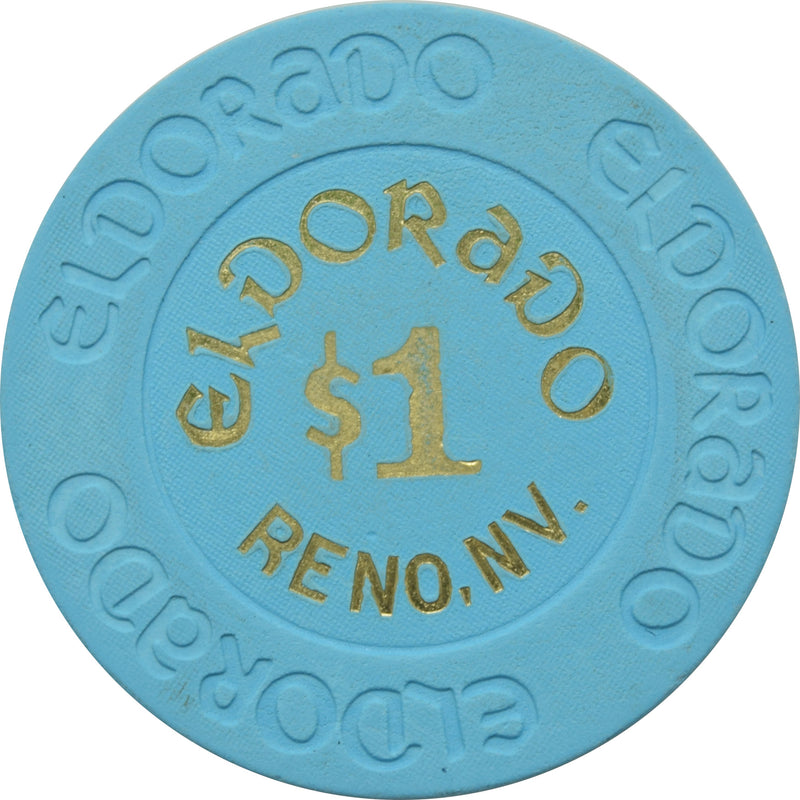Eldorado Casino Reno Nevada $1 Chip 1986