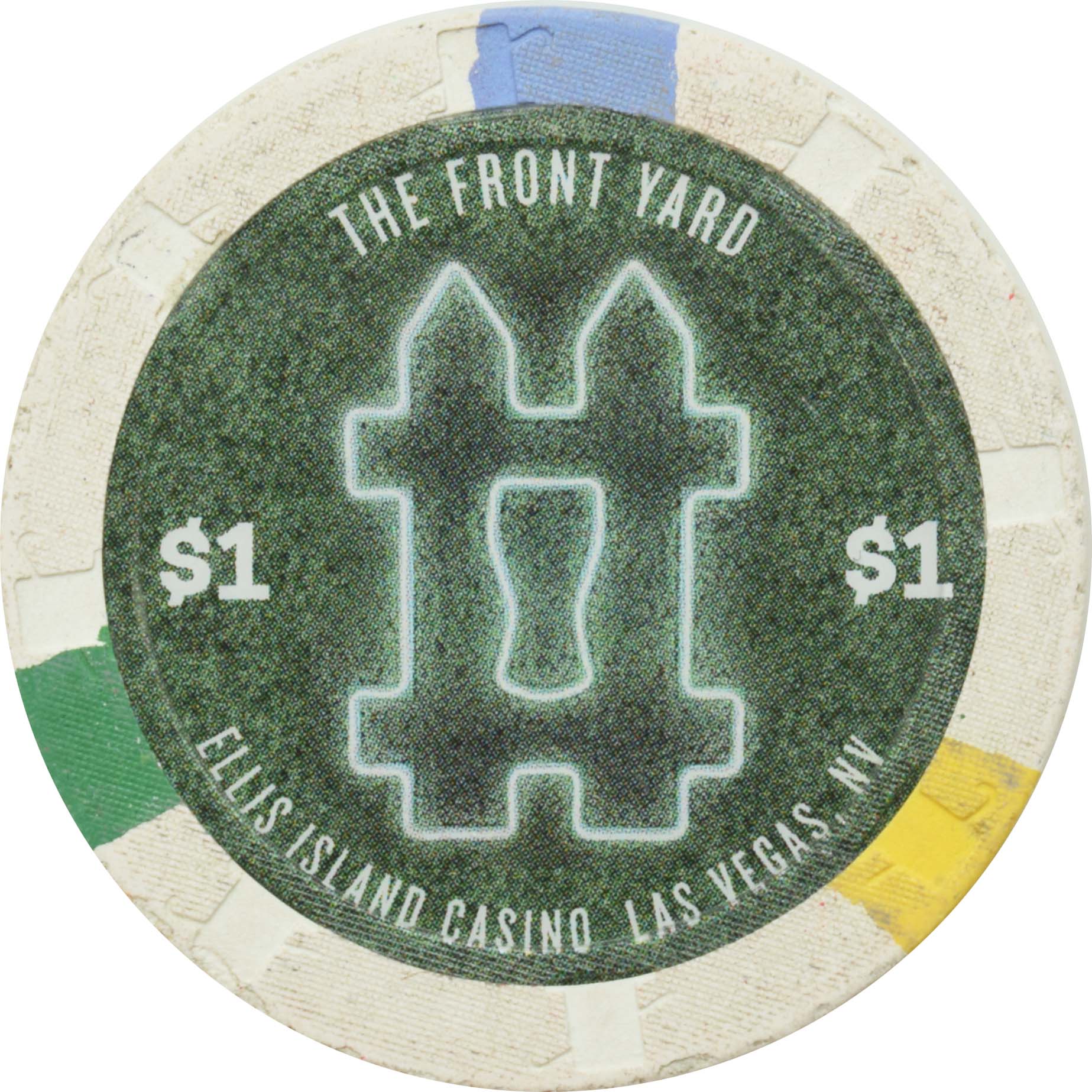 Ellis Island Casino Las Vegas Nevada $1 Front Yard Chip 2020