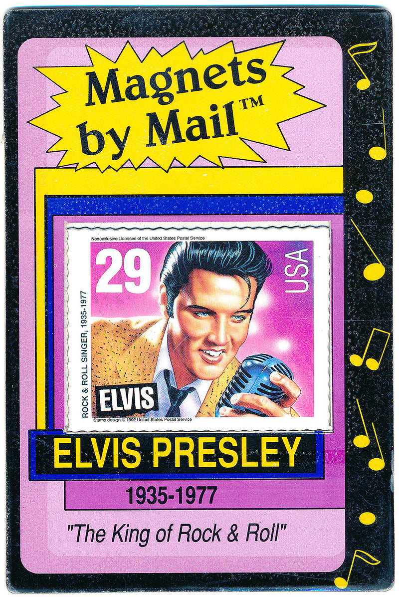 Magnet Elvis Presley Magnets by Mail Postcard - Spinettis Gaming - 1