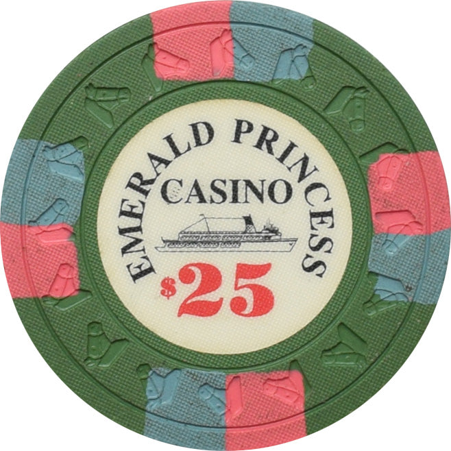 Emerald Princess Casino Day Cruise Brunswick Georgia $25 HHR Chip