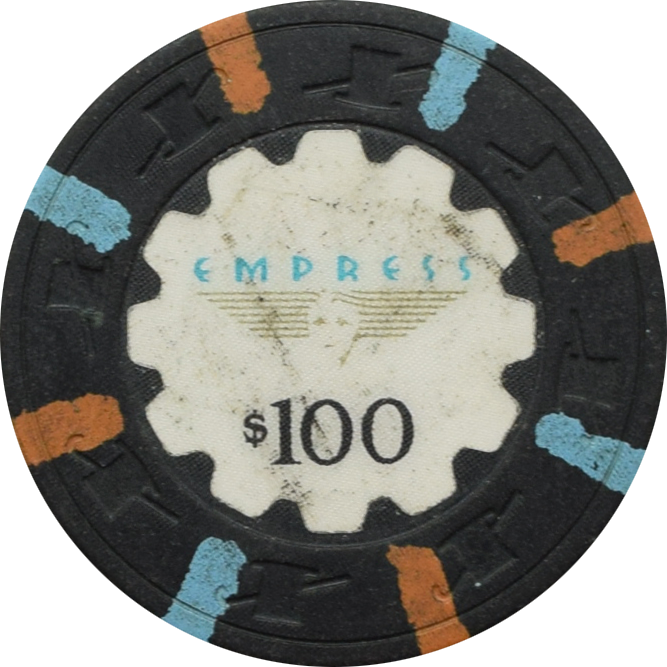 Empress Casino Joliet Illinois $100 Primary Chip