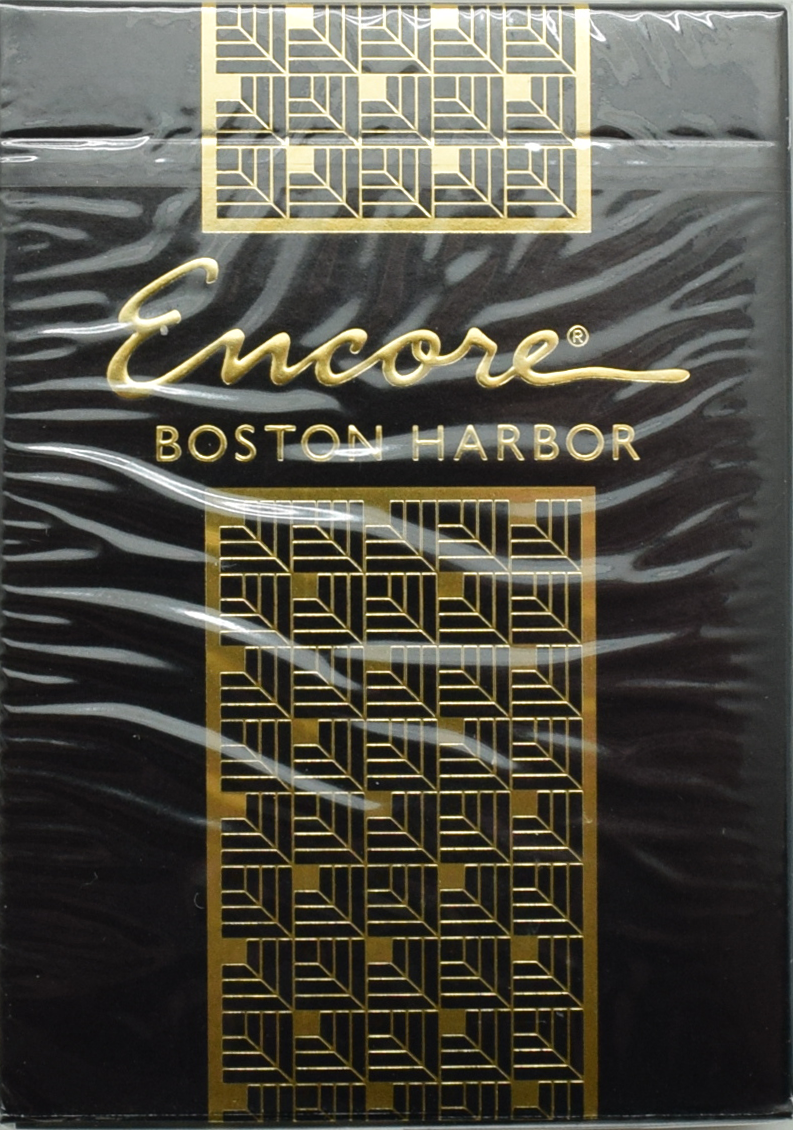 Encore Boston Harbor Casino Everett Massachusetts Black Playing Card Deck