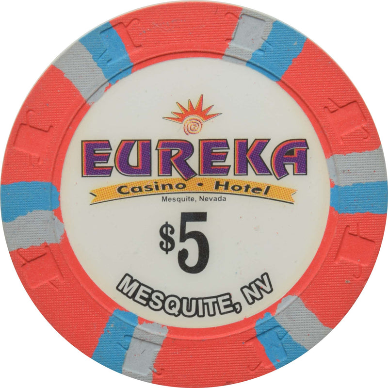 Eureka Casino Mesquite Nevada $5 Chip 2000