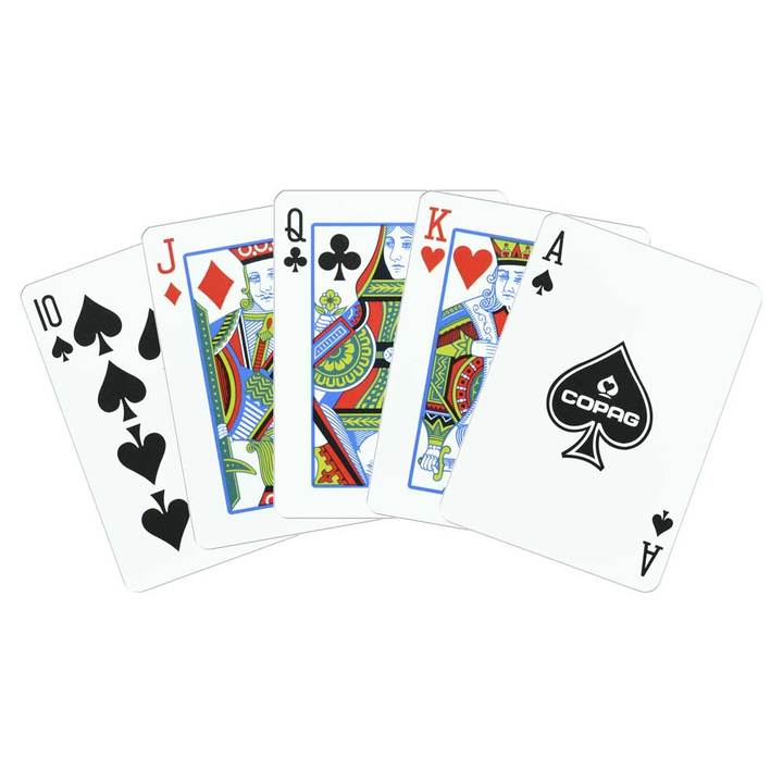 Copag 1546 Elite Red/Blue Bridge Size 2 Deck Setup