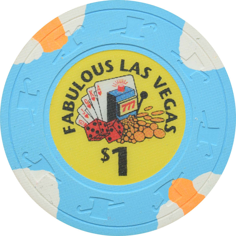 Fabulous Las Vegas $1 Chip Paulson Fantasy
