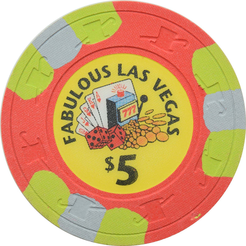 Fabulous Las Vegas $5 Chip Paulson Fantasy
