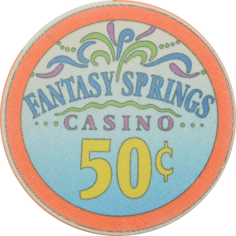 Fantasy Springs Casino Indio California 50 Cent Chip