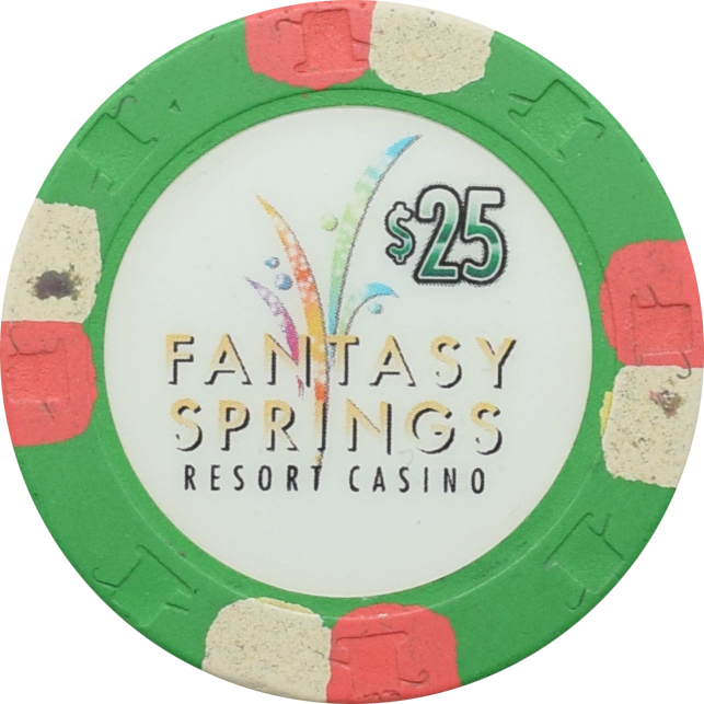 Fantasy Springs Casino Indio California $25 Playboy Golf Chip 2010