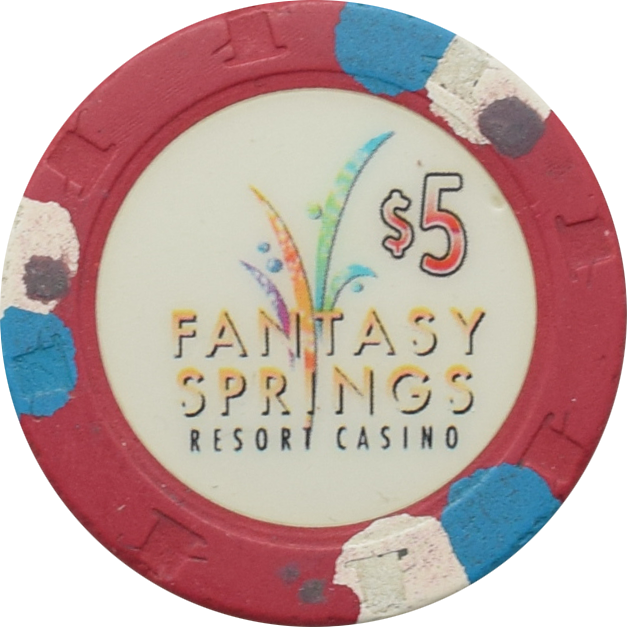 Fantasy Springs Casino Indio California $5 Chip